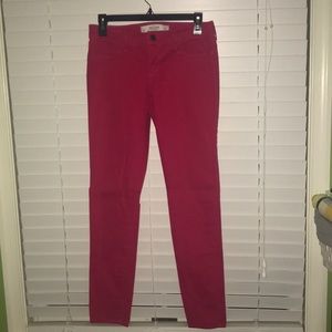 Fuschia Skinny Jeans